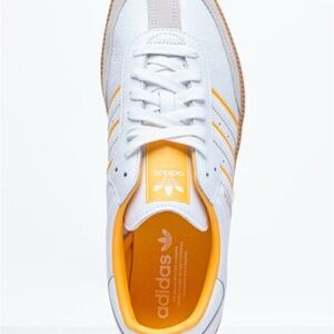 adidas Samba OG  White and Orange Sneakers